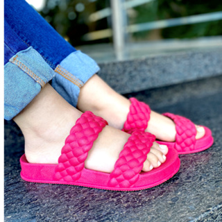 Sandalia Feminina Birken Confortavel - Sandalia Birken Feminina Trançada Papete Ortopedica