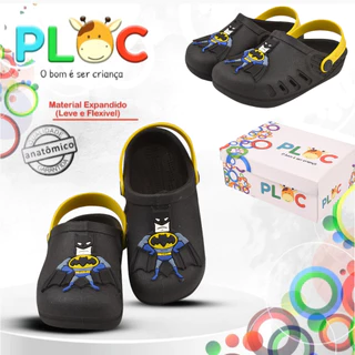 Sandália Babuche Menino PLOC Bab43 BATMAN em Oferta na Shopee