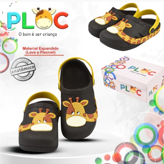 Sandália Babuche Menino PLOC Bab34 GIRAFA em Oferta na Shopee