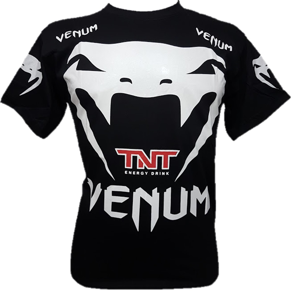Camisa Muay Thai Jiu Jitsu Boxe UFC MMA Venus TNT Energy Drink Treino Academia Masculina