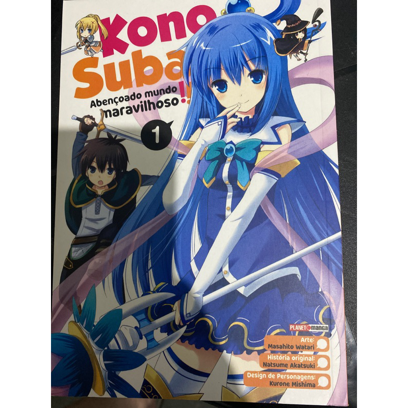 Mangá Konosuba Abençoado mundo maravilhoso!! Vol 11 - Kono Subarashii Sekai  ni Shukufuku o!