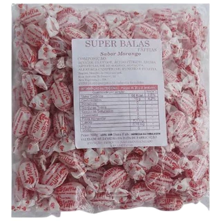 Balas Faffias Prod. Natural 500grs