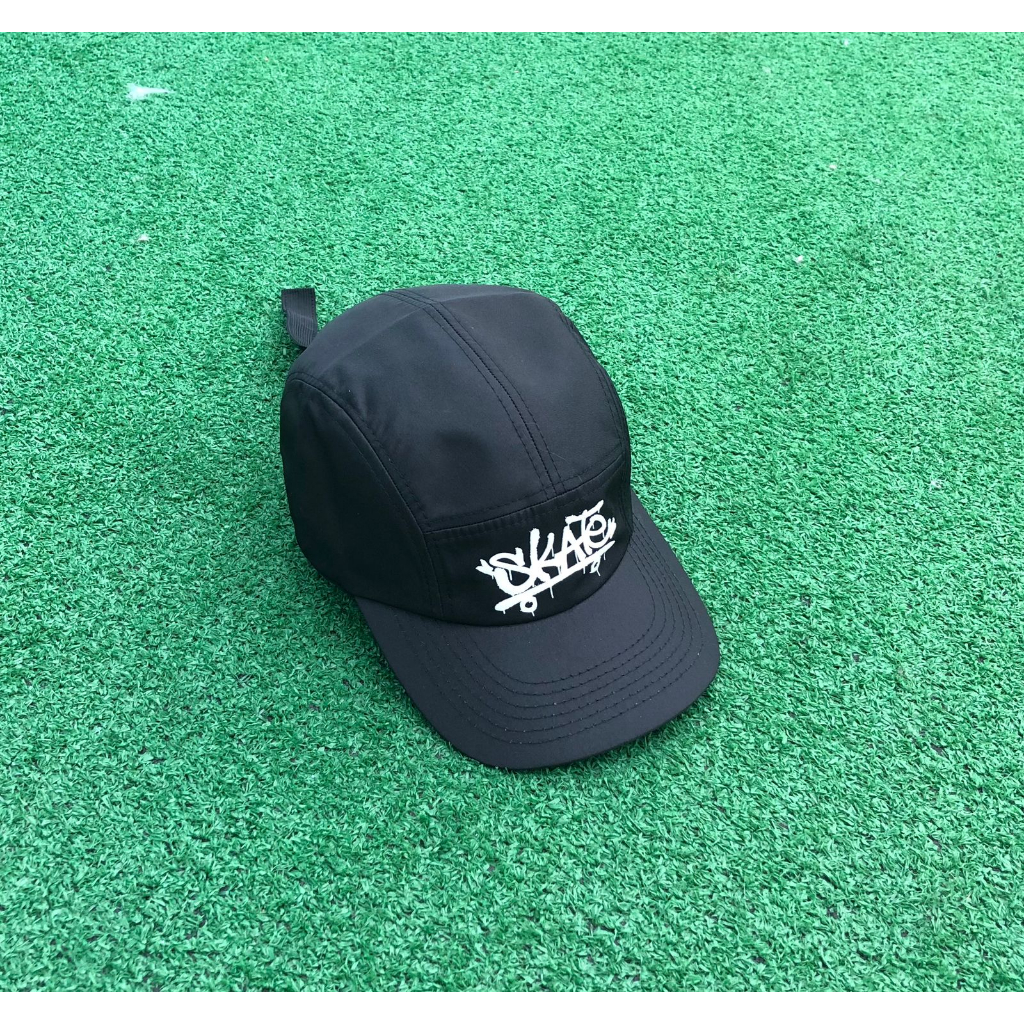 Boné Five Panel Anth Co Original Strapback Aba Reta Skate Preto ...