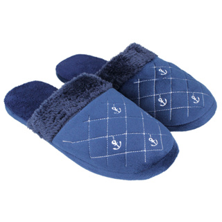 Pantufa Masculina Bordado De Ancoras