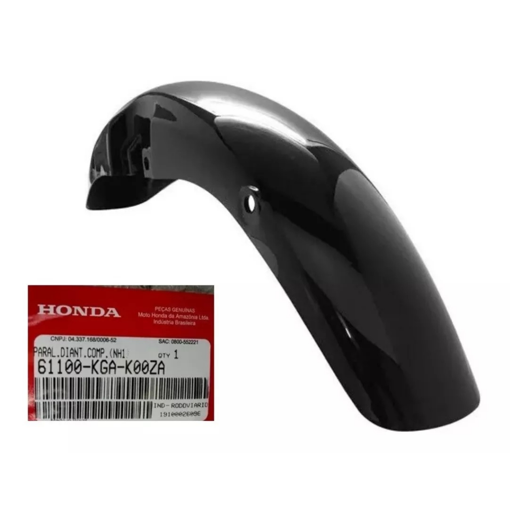 Paralama Dianteiro Fan 125 2005 a 2013 PRETO Original