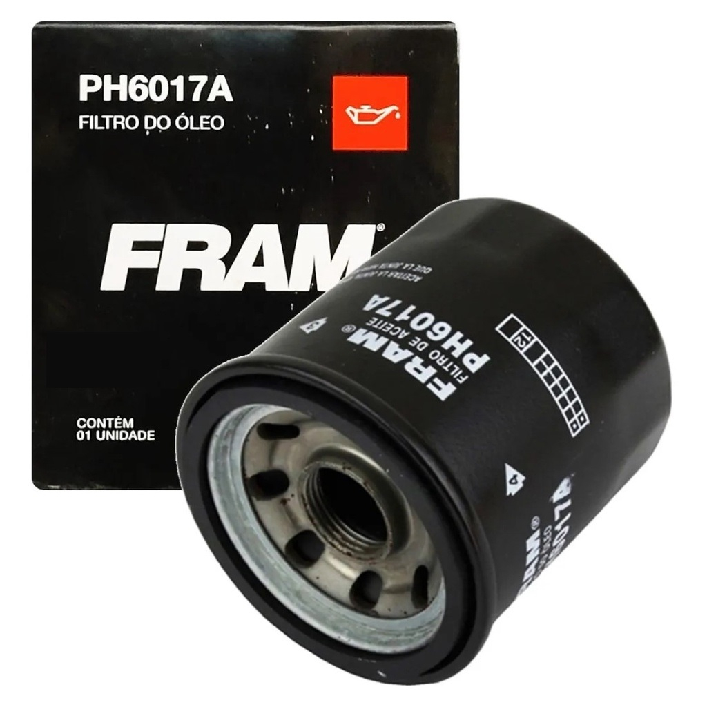 Filtro Oleo Fram Ph6017 Honda Yamaha Kawasaki Triumph | Shopee Brasil