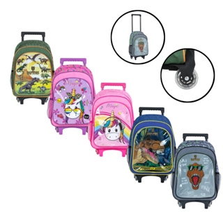 Mochila de Rodinhas Infantil Masculino/Feminino BRW - Escolha o Modelo