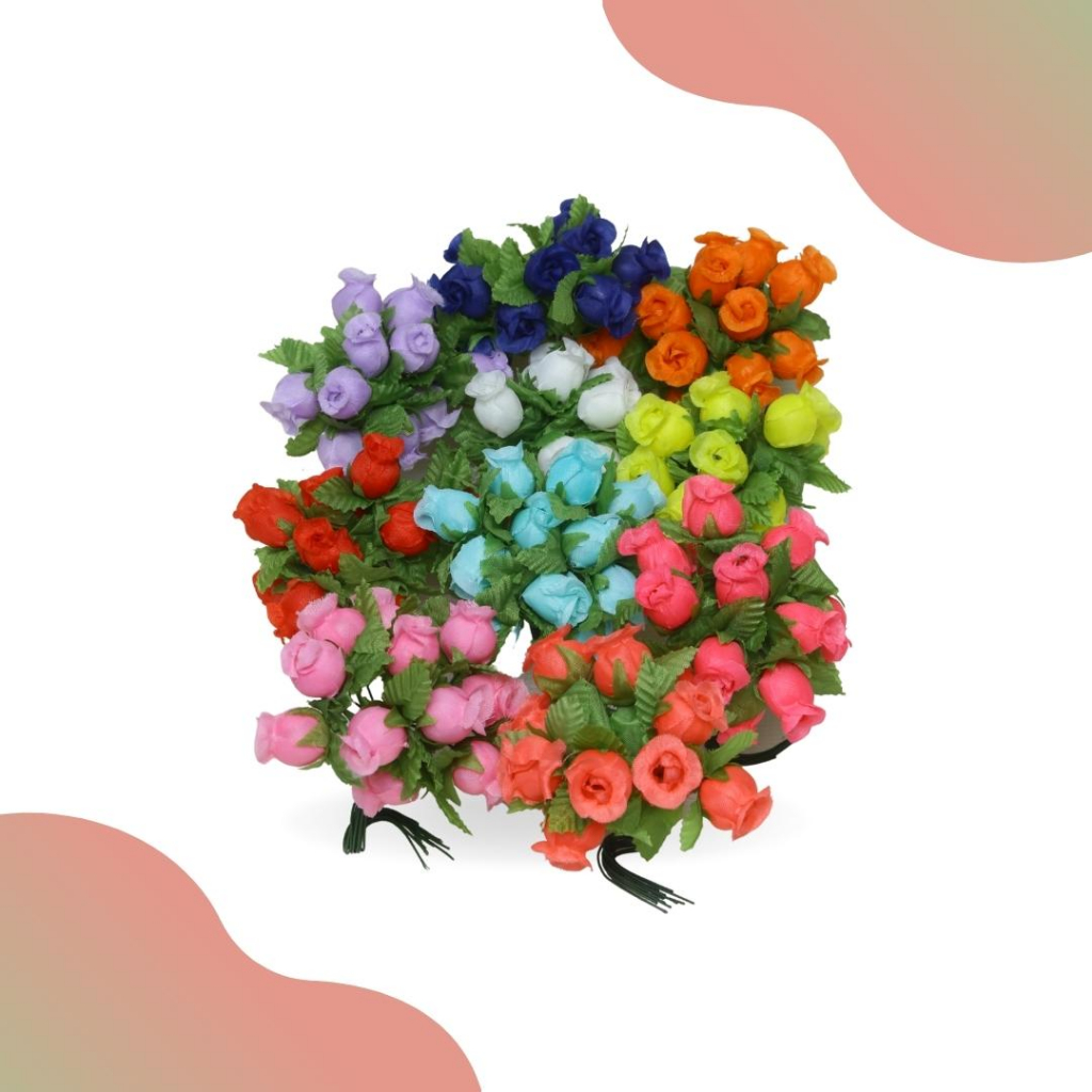 Mini Flor Artificial Sortida - Pacote Com 144 Florzinha - Criar ...