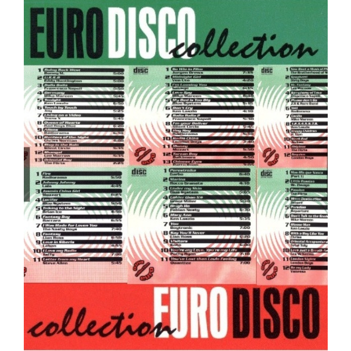 Lote De Cds Coletâneas Eurodance Ítalo House Dance Music