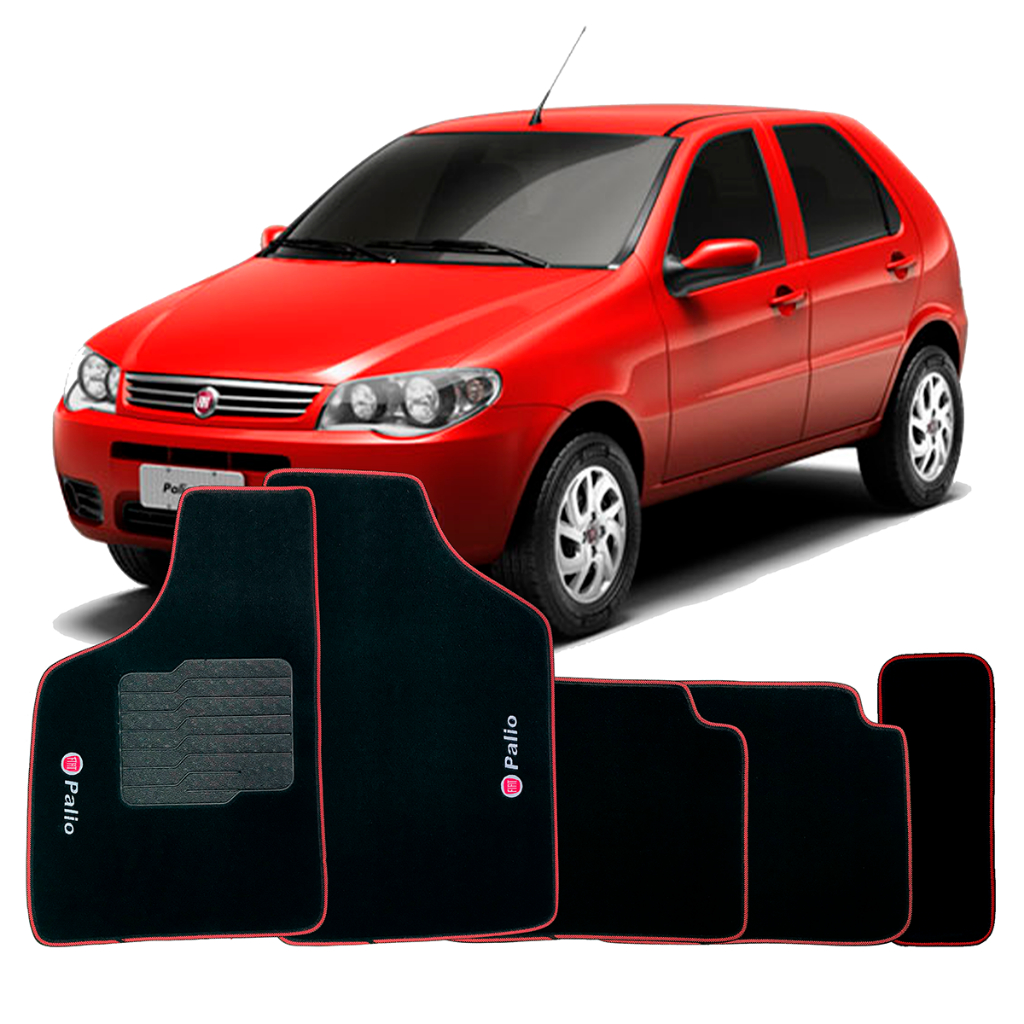 Jogo Tapete Adaptável Personalizado Fiat Palio Fire 2012 À 2018