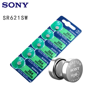 Cartela Bateria/Pilha para relógio de pulso 364 Sony/Murata Cartela C/ 5 Unidades