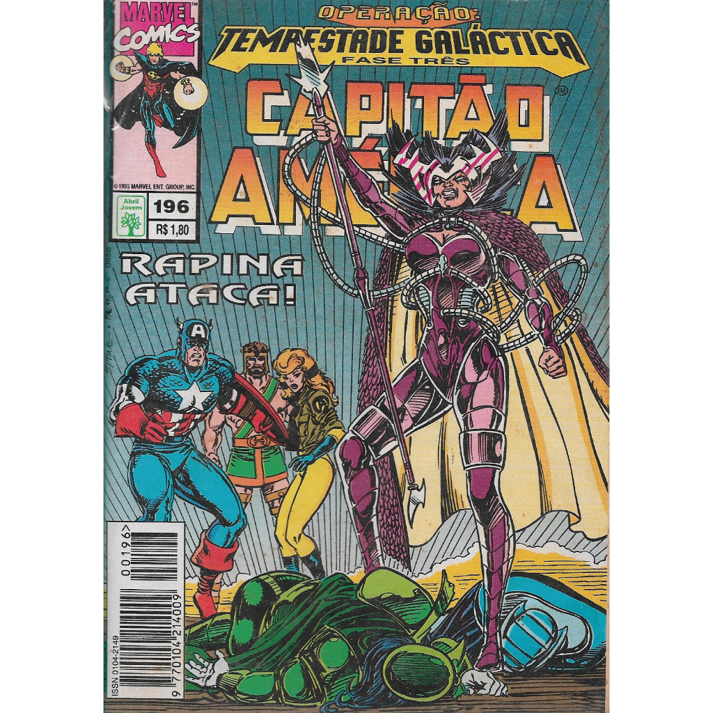Capitão América - Vol. 195 a 209 - Formatinho Abril | Shopee Brasil
