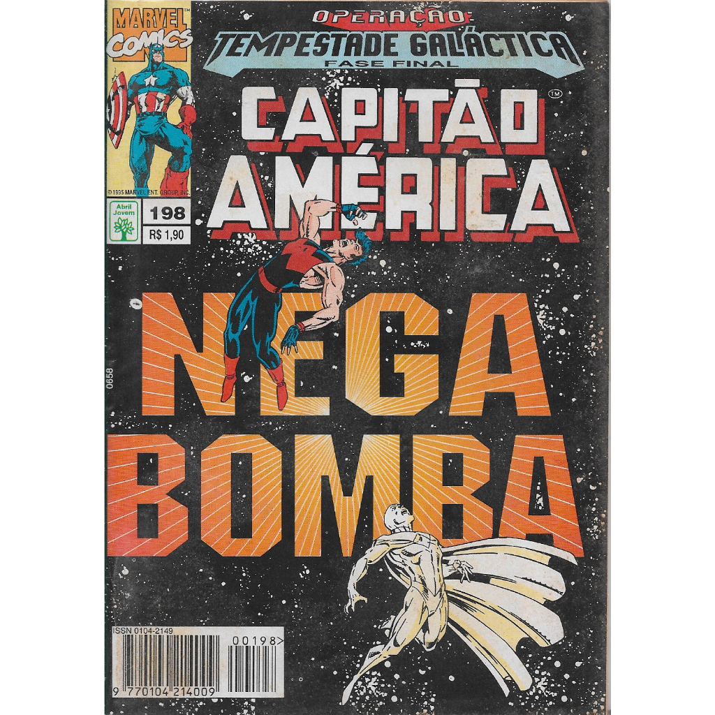 Capitão América - Vol. 195 a 209 - Formatinho Abril | Shopee Brasil