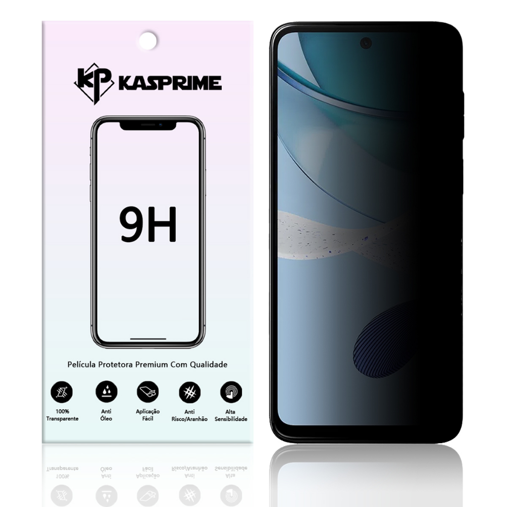 Película 3D Privacidade Vidro Temperado P/ Motorola G31/G41 G51 G71 G22/E22 G32 G52 G62 G82 G23 G53 G73 G9/G9 Plus G9 Play G10 G20 G30 G50/50G G60/G60s G100 G200 E20 E40 E22 E32 E13 One Fusion Plus Edge 20 Pro Lite Plus