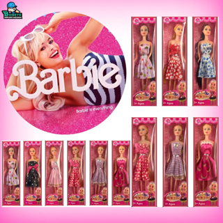 Roupa infantil rosa fashion para barbie, vestido para boneca