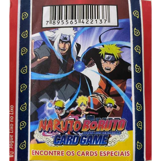 100 CARDS NARUTO PP = 25 PACOTES FECHADOS