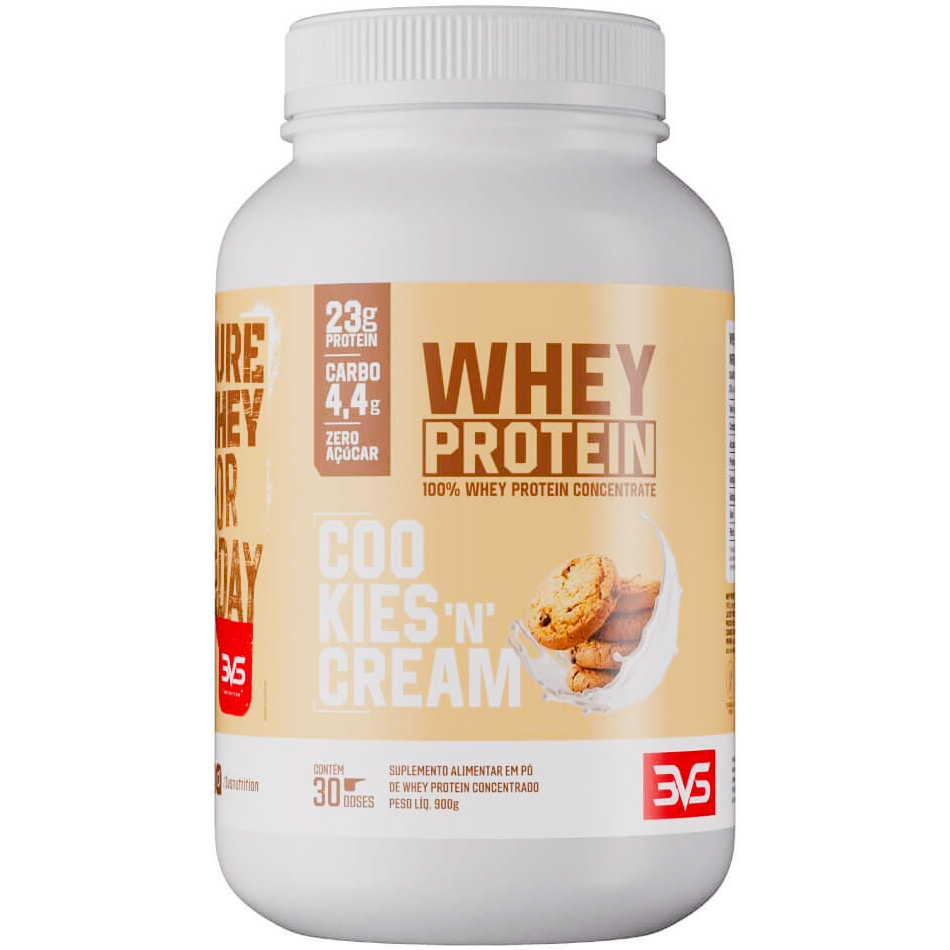 100% Whey Protein (79% Proteína Pura) – Pote 900g – 3VS Nutrition
