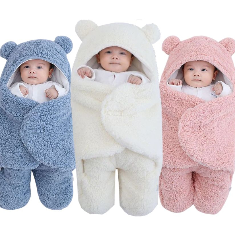 Saco De Dormir Soft Bebe Ursinha Menina Menino Maternidade Frio