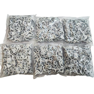 1000 Cantoneira suporte cadeirinha dois furos branca metal light moveis
