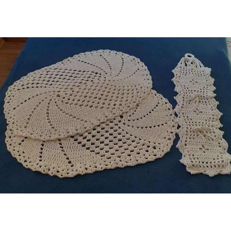 Kit 5 peças de crochê  Elo7 Produtos Especiais