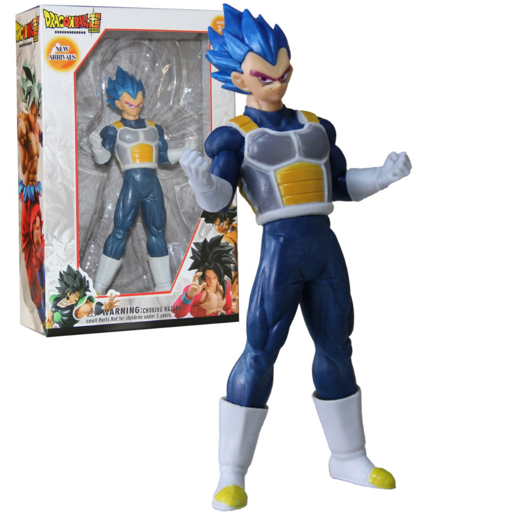 Brinquedo Dragon Ball Z Goku Vegeta Super Coleção 18cm Figura | Shopee ...