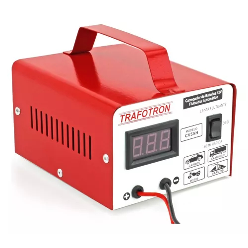 Carregador Bateria 12v Inteligente Até 300amperes Cv5ah