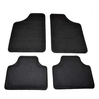 Jogo de Tapete Automotivo UNIVERSAL Antiderrapante Lavável em PVC 4 Peças