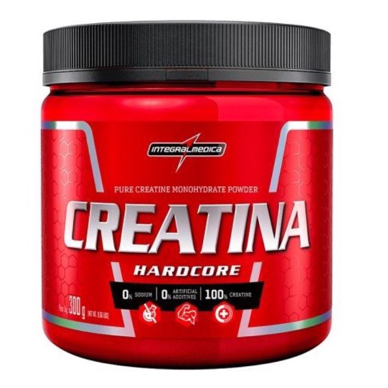 Creatina Hardcore Pure Creatina Monohydrate 300g Original Nf