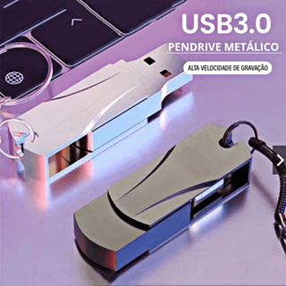 Pen Drive Metálico Ultra Rápido Flash 3.0 Chaveiro