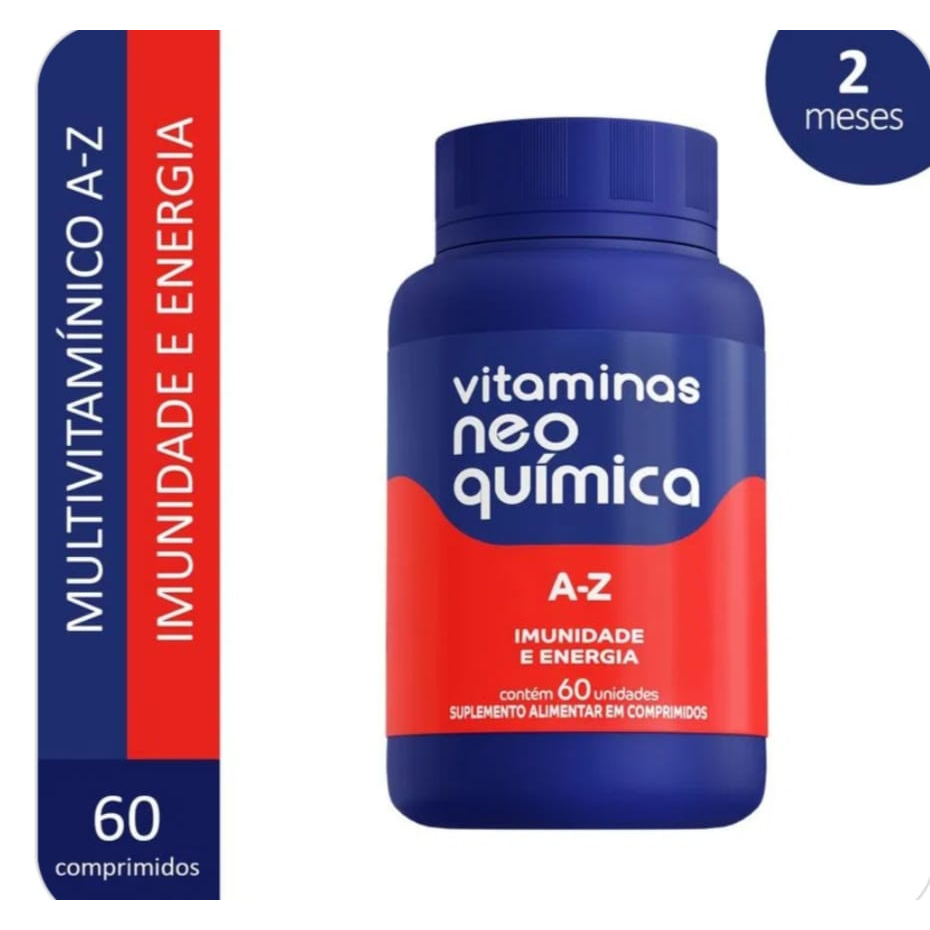 Neo Química Vitamina Centrotabs A-Z Com 60 Comprimidos