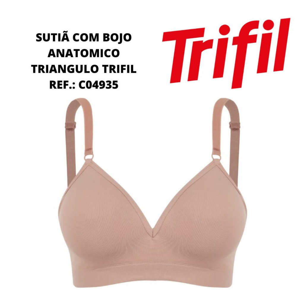 Sutiã bojo daily triangulo Trifil Ref.: C04935 | Shopee Brasil