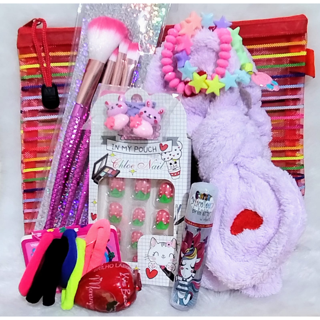 Conjunto de Maquilhagem Infantil Hello Kitty Hello Kitty Paleta Maquillaje  30 Peças (30 pcs)