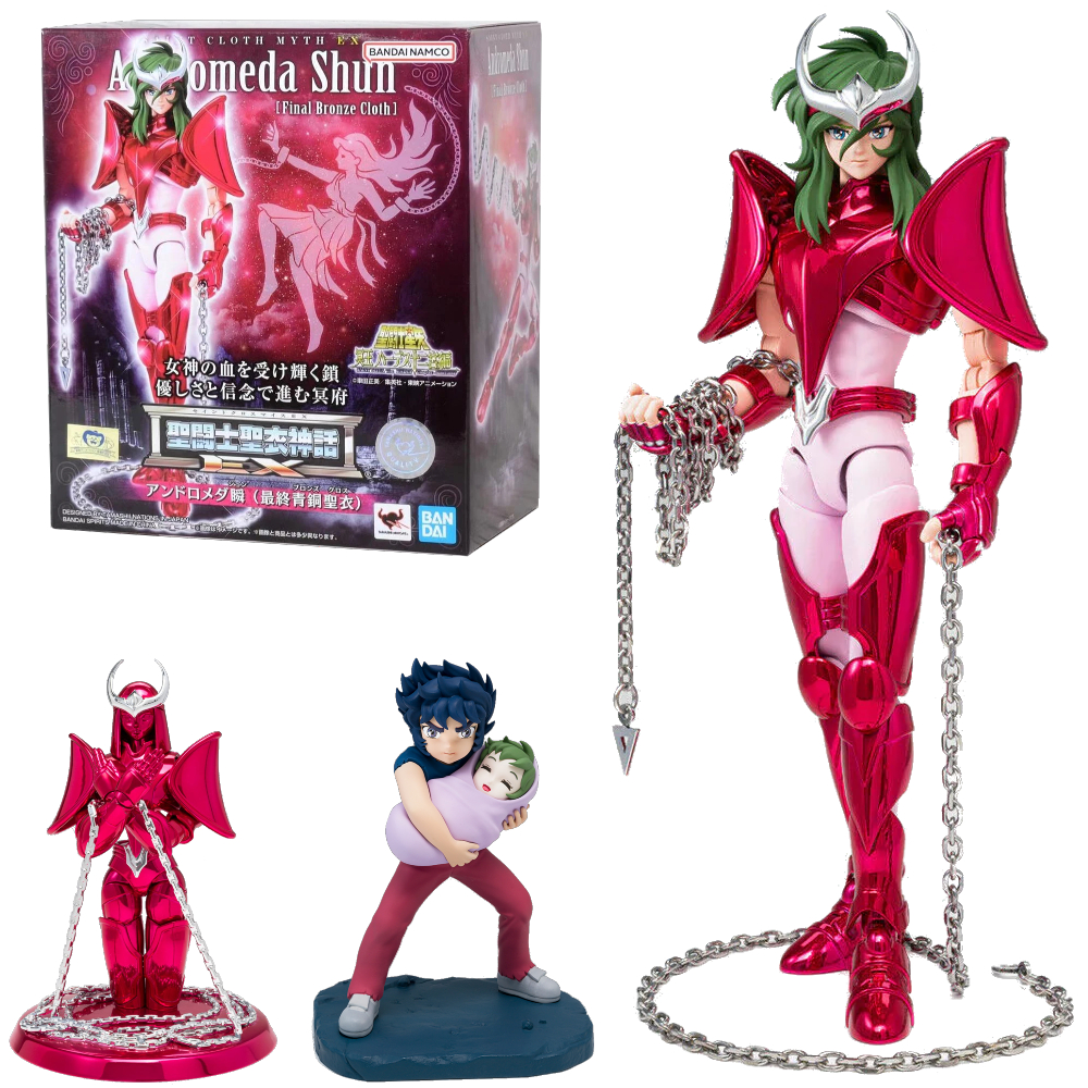 Cavaleiros do Zodiaco Cloth Myth Shun de Andromeda V3 EX Bandai
