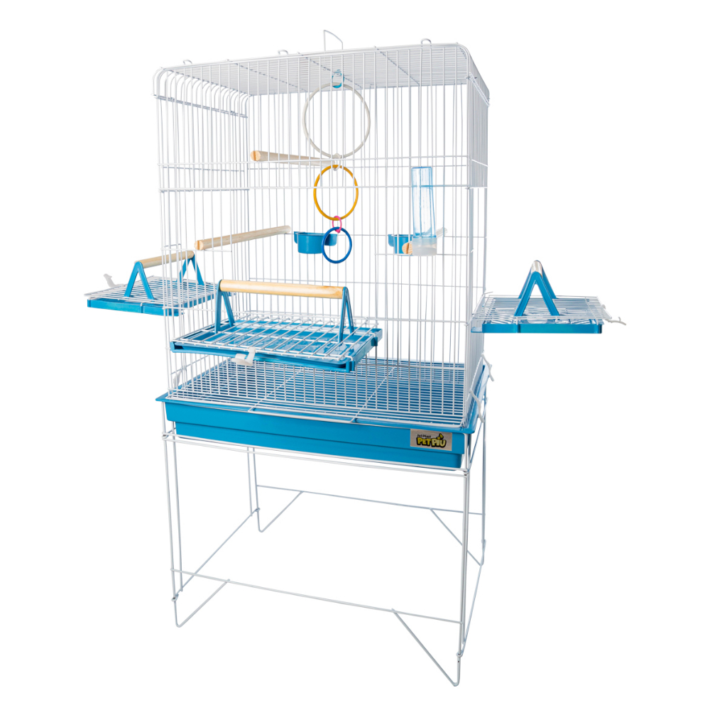 VIVEIRO GAIOLA CALOPSITA PASSÁROS AVES TRIPLEX CONFORT JEL PLAST