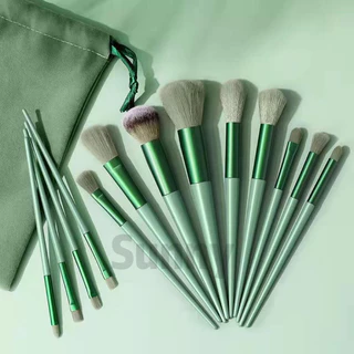 13 Pçs/Conjunto De Pincéis De Maquilhagem Profissionais , Corretivo , Base Suave E Pó