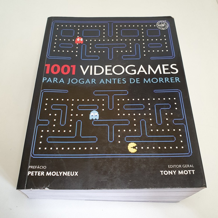 Livro lista os 1.001 videogames para jogar antes de morrer