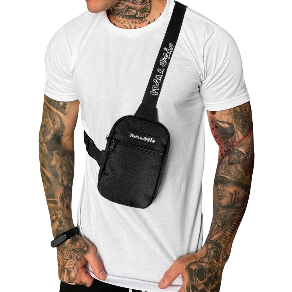 Shoulder Bag Transversal Mini Bag Pega a Visao Com Alça Regulável