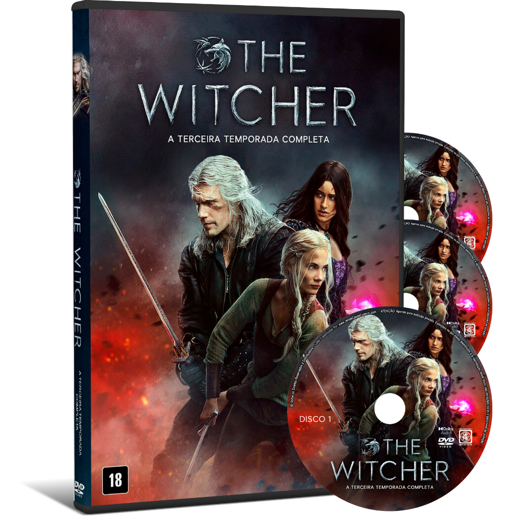 Blu-ray: The Witcher - Terceira Temporada [PERSONALIZADO]