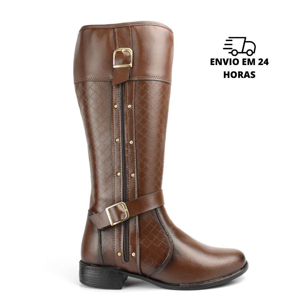 Bota Ana Castela Texana Montaria Estilo Country Conforto Direto da ...