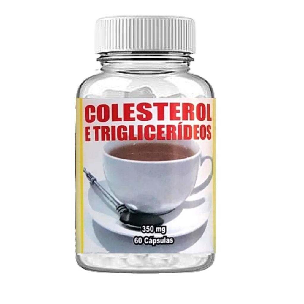 Composto Natural De Colesterol e Triglicerídeos (01 Pote) | Shopee Brasil