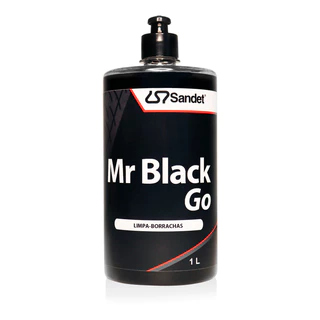 SANDET PNEU PRETINHO LIMPA BORRACHAS MR BLACK GO 1 LITRO