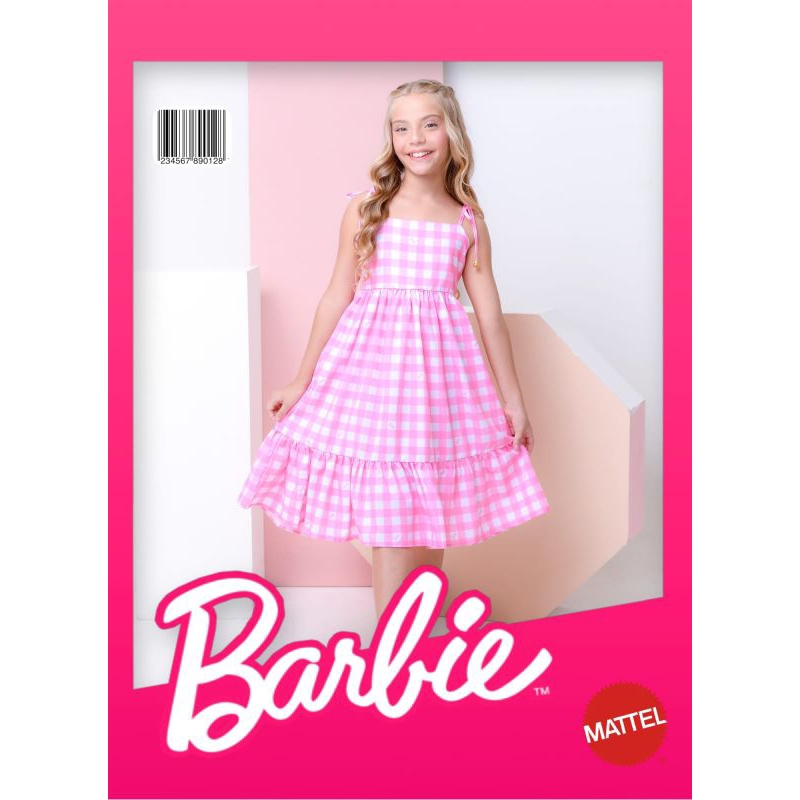 Vestido Infantil Barbie Filme Presidente