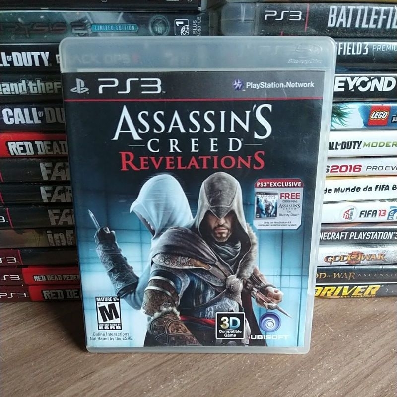 Jogo Assassin's Creed Revelations Ps3 Mídia Física Original