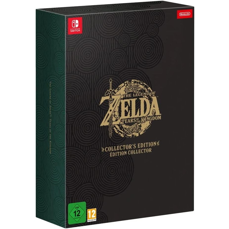 Nintendo Switch OLED 64GB The Legend of Zelda: Tears of the Kingdom Edition  cor verde e dourado e preto