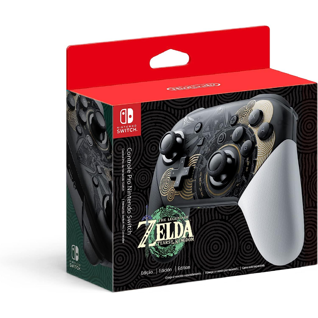 Nintendo Switch OLED 64GB The Legend of Zelda: Tears of the Kingdom Edition  cor verde e dourado e preto