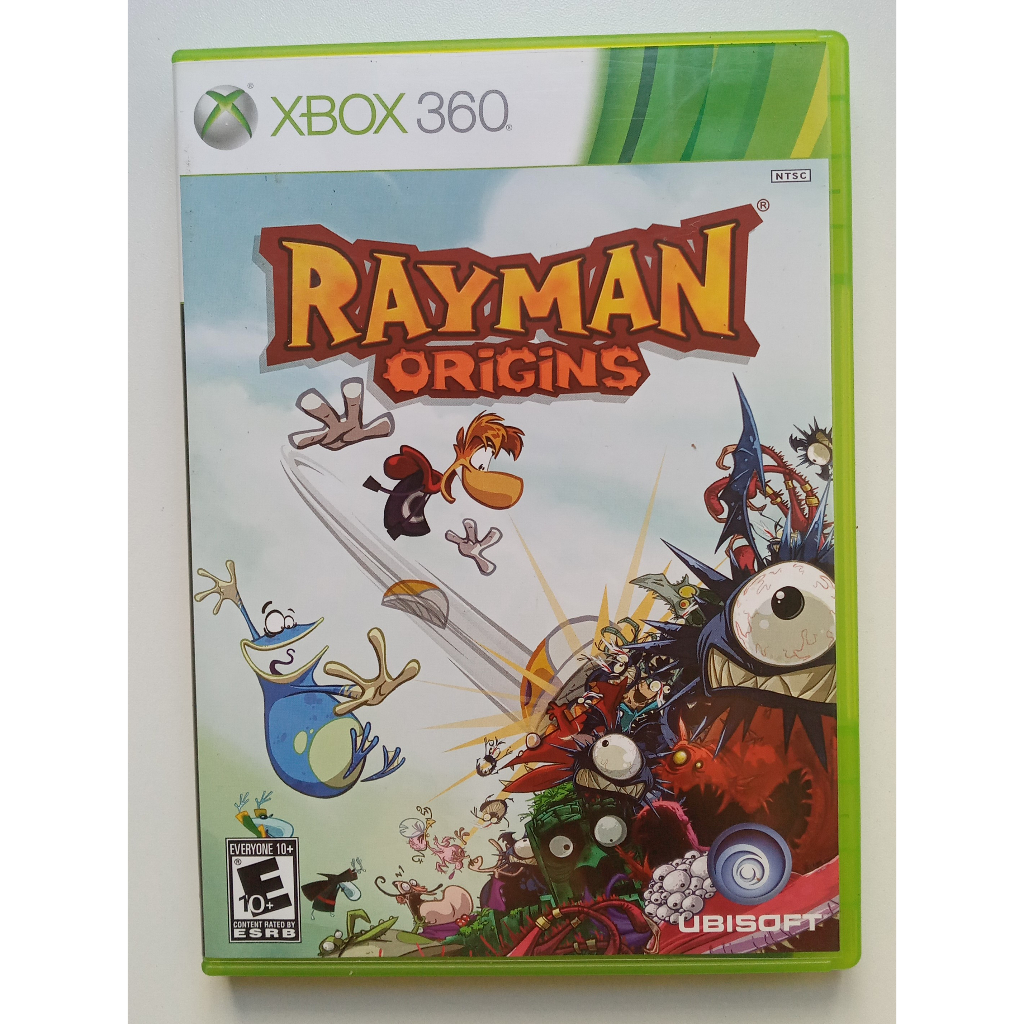 Rayman Origins Game Jogo Original Xbox 360 DVD Mídia Física