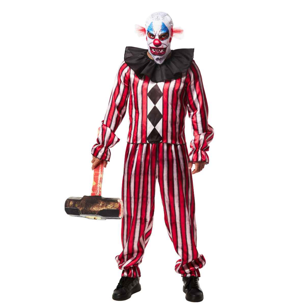 Fantasia Palhaço Assassino Adulto Halloween Fantasia Terror | Shopee Brasil