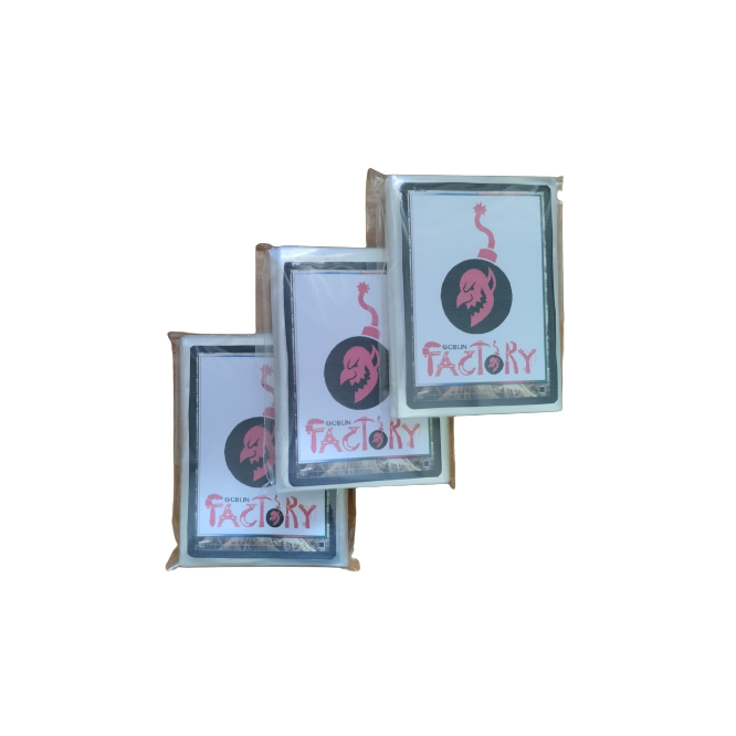 100 Sleeves Shields para Magic The Gathering Pokemon e outros 6,59x9cm