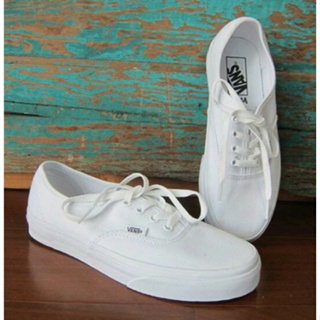 Tênis Vans Authentic Cinza e Branco os melhores preços