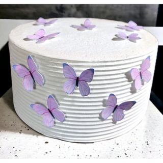 70 Borboletas pequenas para decoração de bolo